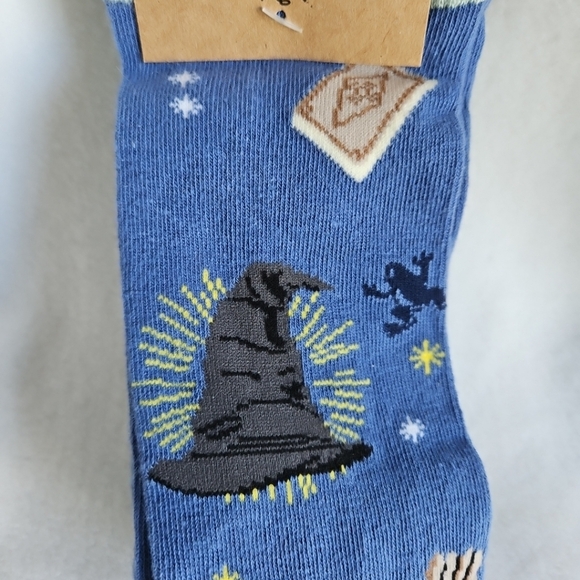 Wizarding World of Harry Potter Diagon Alley Ankle Socks Size M/L 3 Pack Unisex - Picture 3 of 14